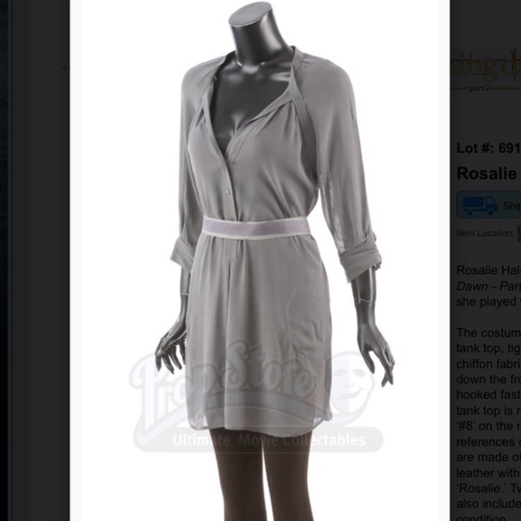 Twilight Rosalie BCBG tunic dress top - Picture 3 of 11